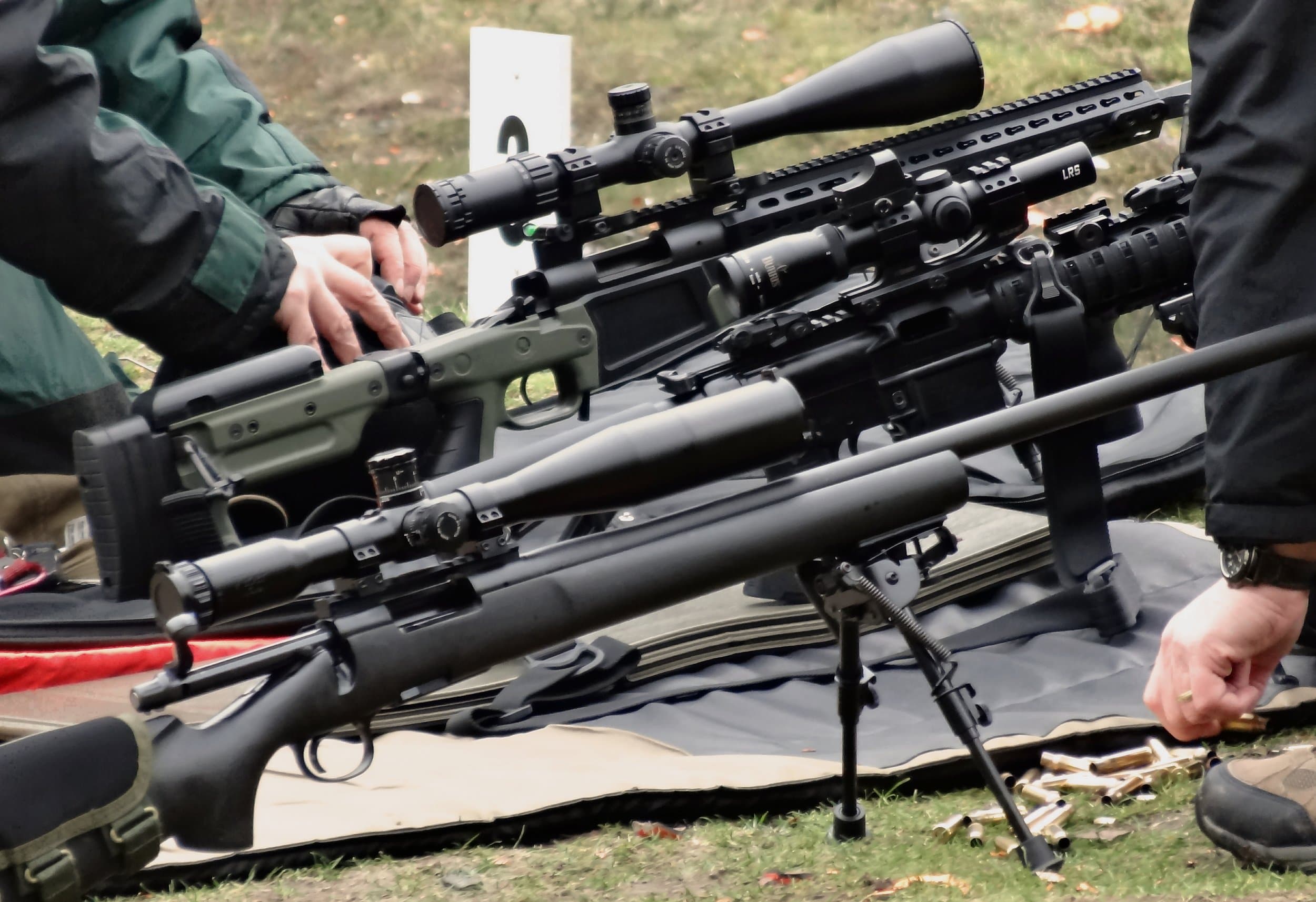 Forest of rifles